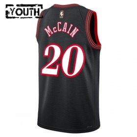Philadelphia 76ers Jared Mccain Nike 2025-26 Classic Edition Musta Lasten Pelipaidat Swingman